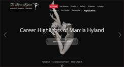 Desktop Screenshot of marciahyland.net
